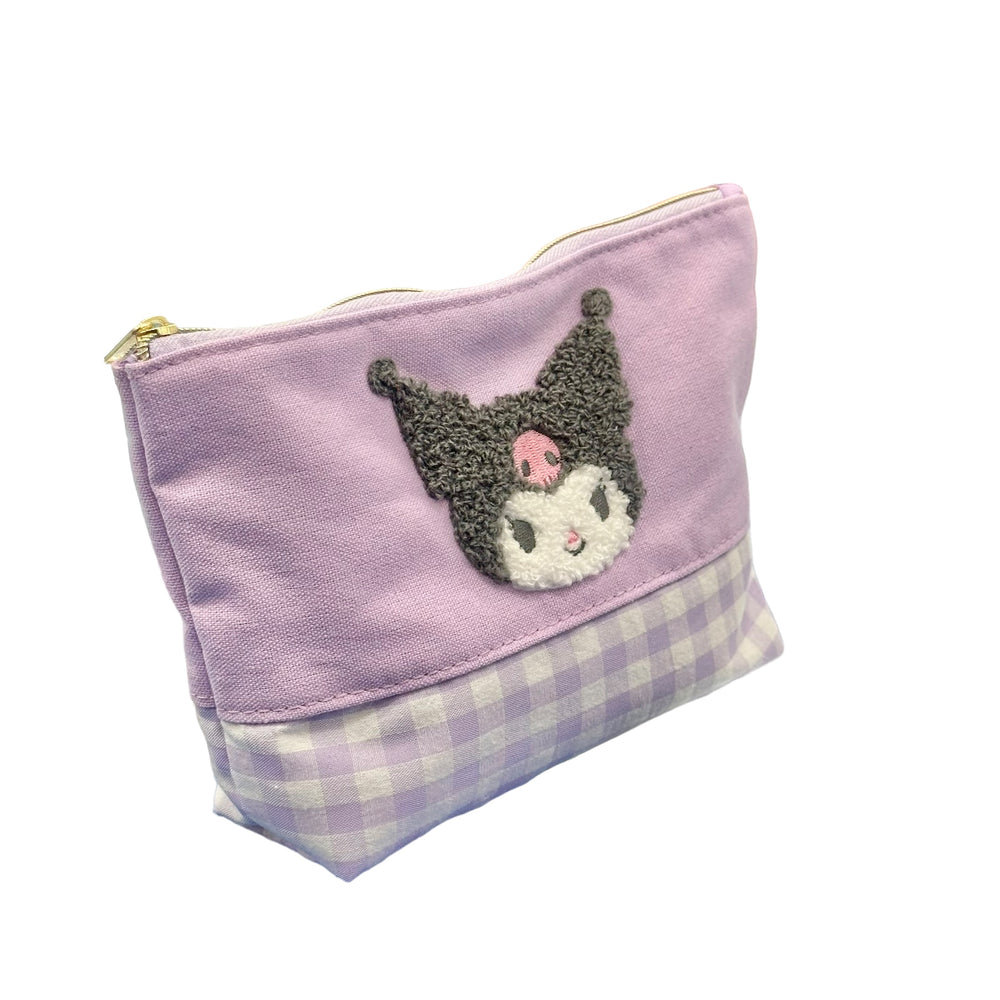 Kuromi "Chenille Gingham" Pouch