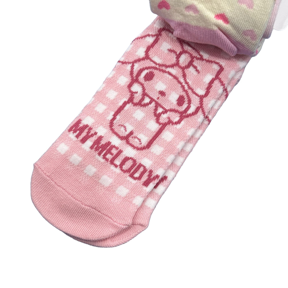 My Melody Kids 3 Pair Sneaker Socks (16-18)