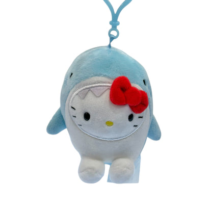 Hello Kitty "Blue Shark" Mascot Clip On