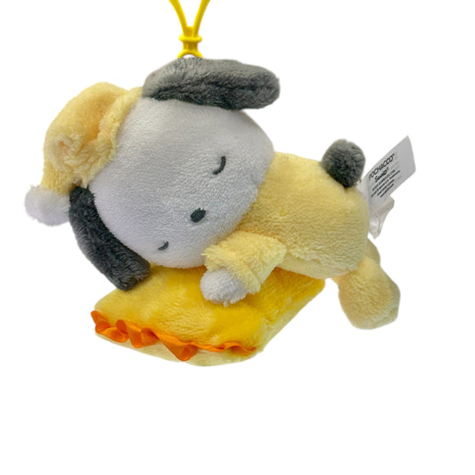 Pochacco "Pajama w/ Pillow" Mascot Clip On Plush