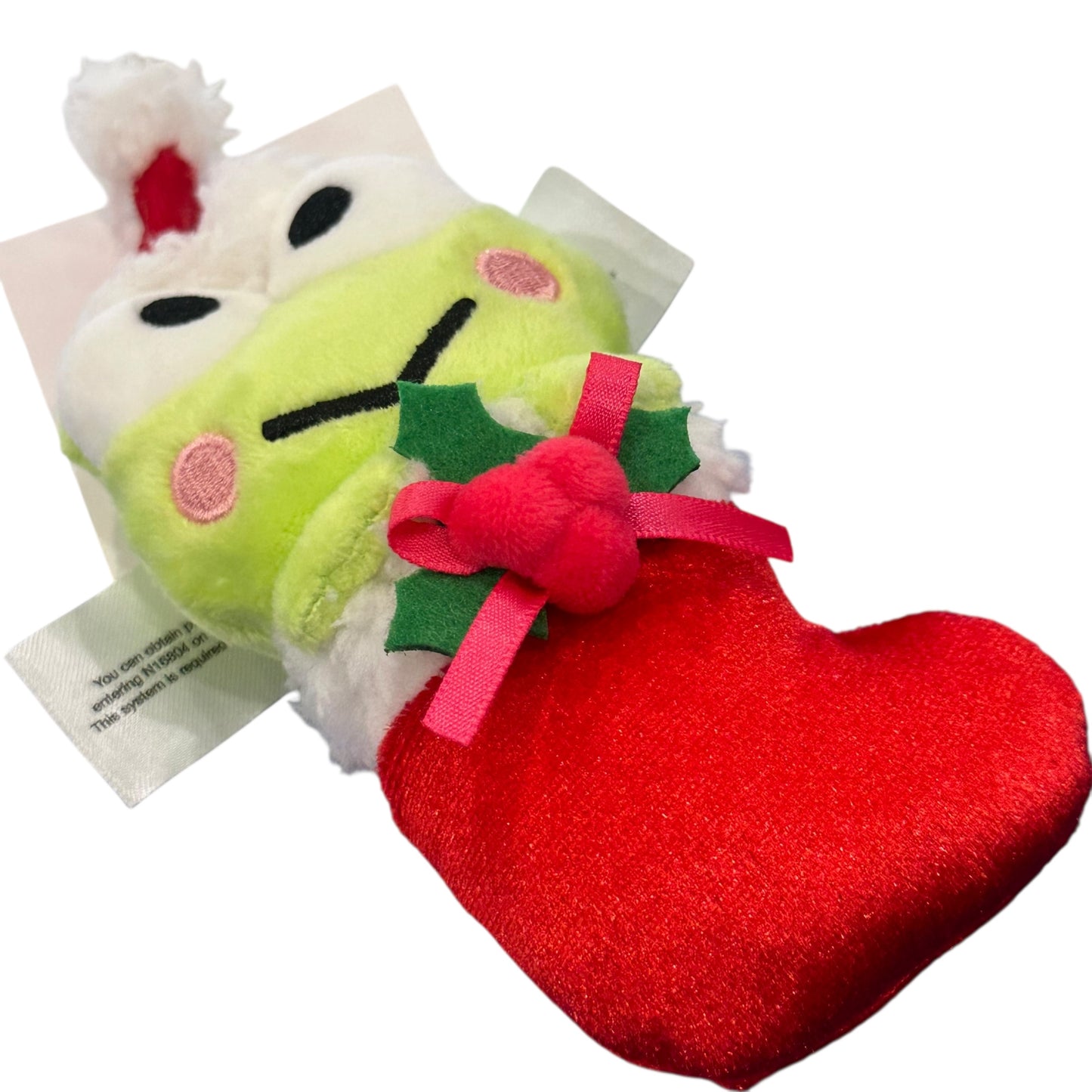Keroppi Christmas Stocking Mascot Ornament