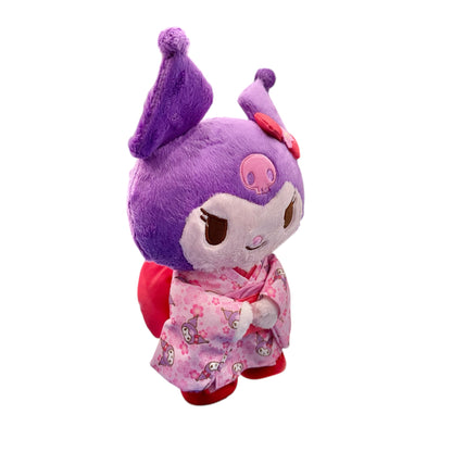 Kuromi 10in "Sakura Kimono" Standing Plush