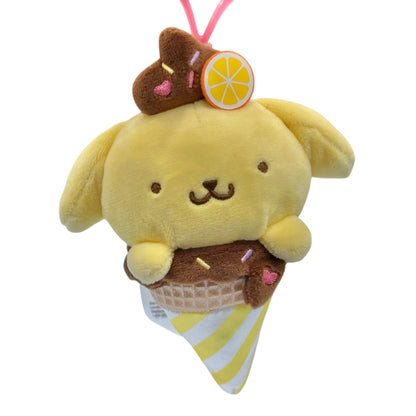 Pompompurin "Ice Cream" Mascot Clip On