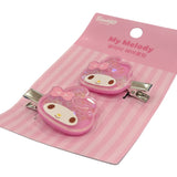 My Melody Glitter Hair Clip Set