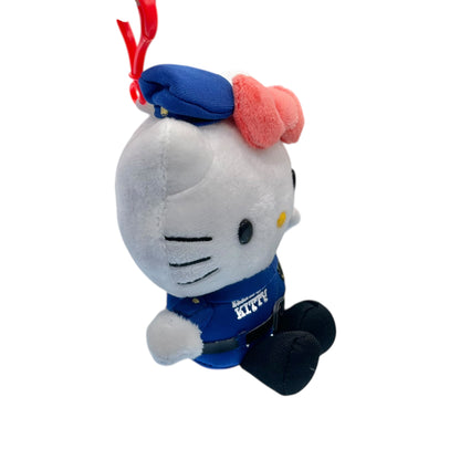 Hello Kitty "Policeman Occupation" Mascot Clip On