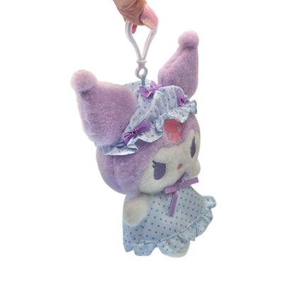 Kuromi "Nightcap w/ Ribbon" Mascot Clip On