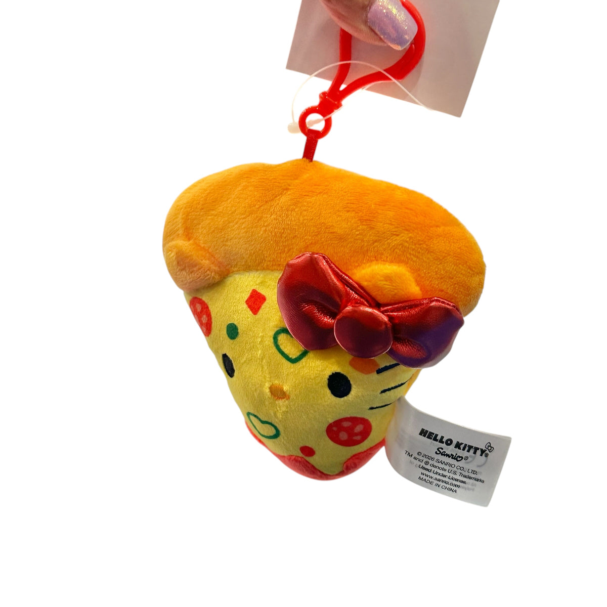 Hello Kitty "Pizza" Mascot Clip On