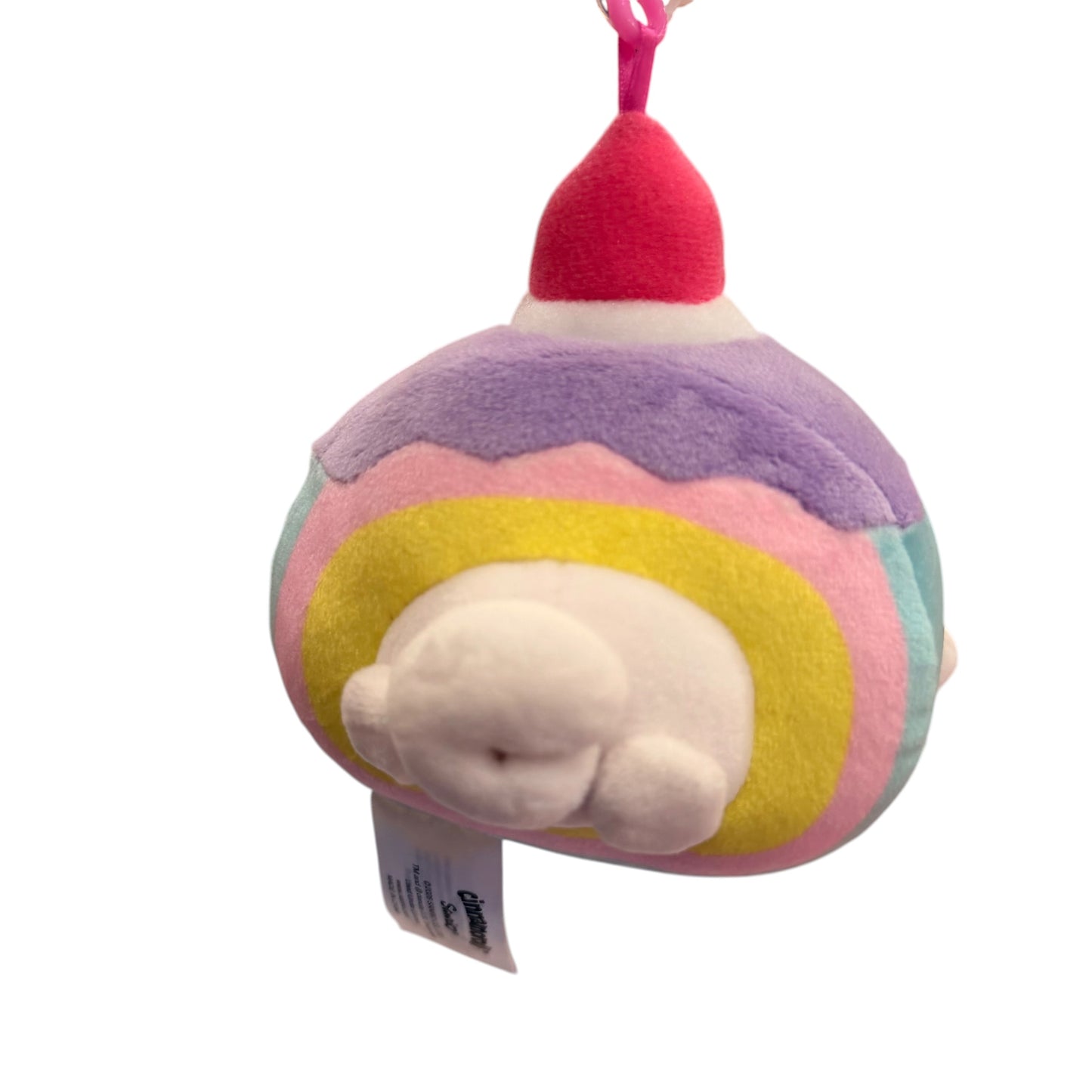 Cinnamoroll "Colorful Cute Sweets" Swiss Roll Mascot Clip On