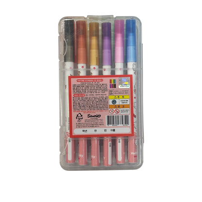 Hello Kitty Never Drying 12 Color Marker Set