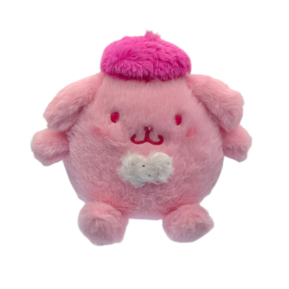 Pompompurin "Fluffy Pink" 7in Plush