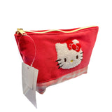 Hello Kitty "Chenille Gingham" Pouch