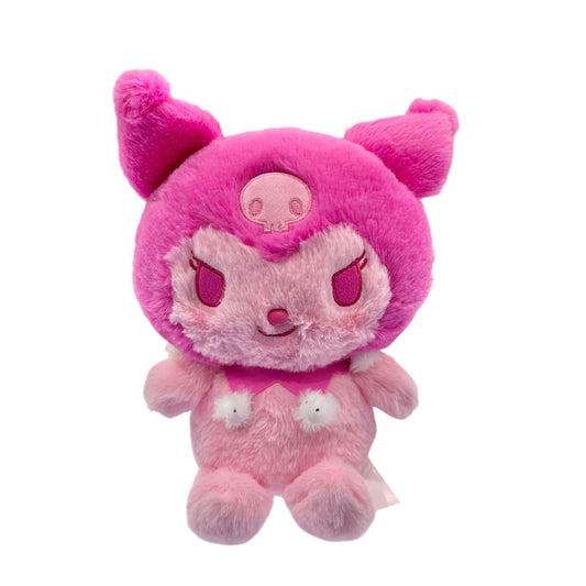 Kuromi "Fluffy Pink" 11in Plush