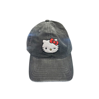 Hello Kitty "Chenille" Patch Pigment Cap (Black)