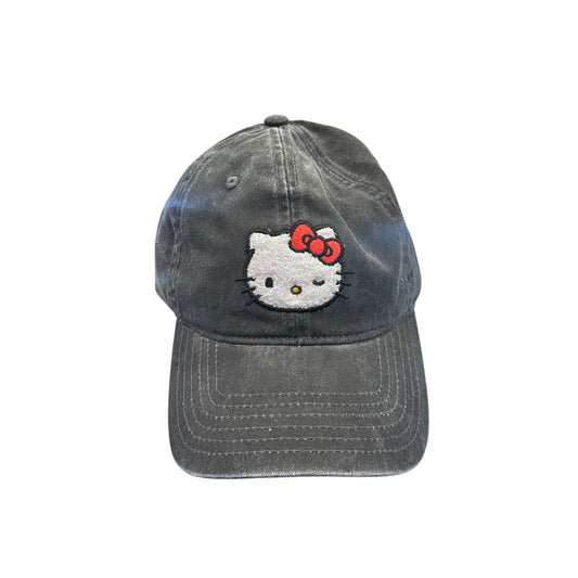 Hello Kitty "Chenille" Patch Pigment Cap (Black)