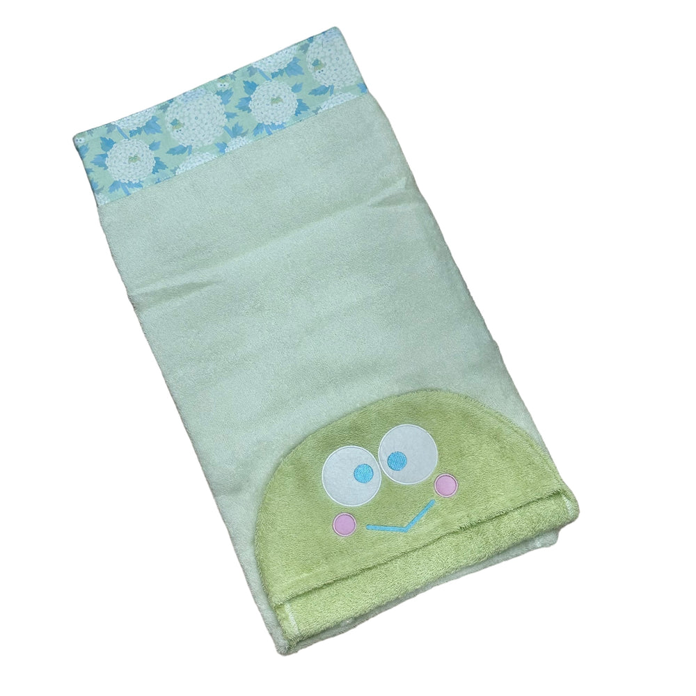 Keroppi Bath Towel w/ Hood