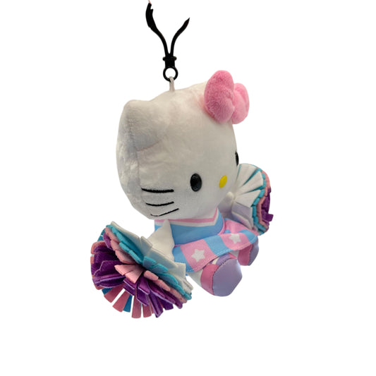Hello Kitty "Cheerleader Club Activities" Mascot Clip On