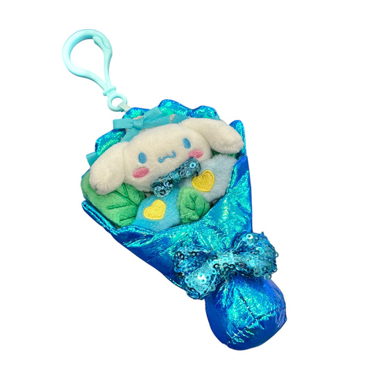 Cinnamoroll "Flower Bouquet" Mascot Clip On
