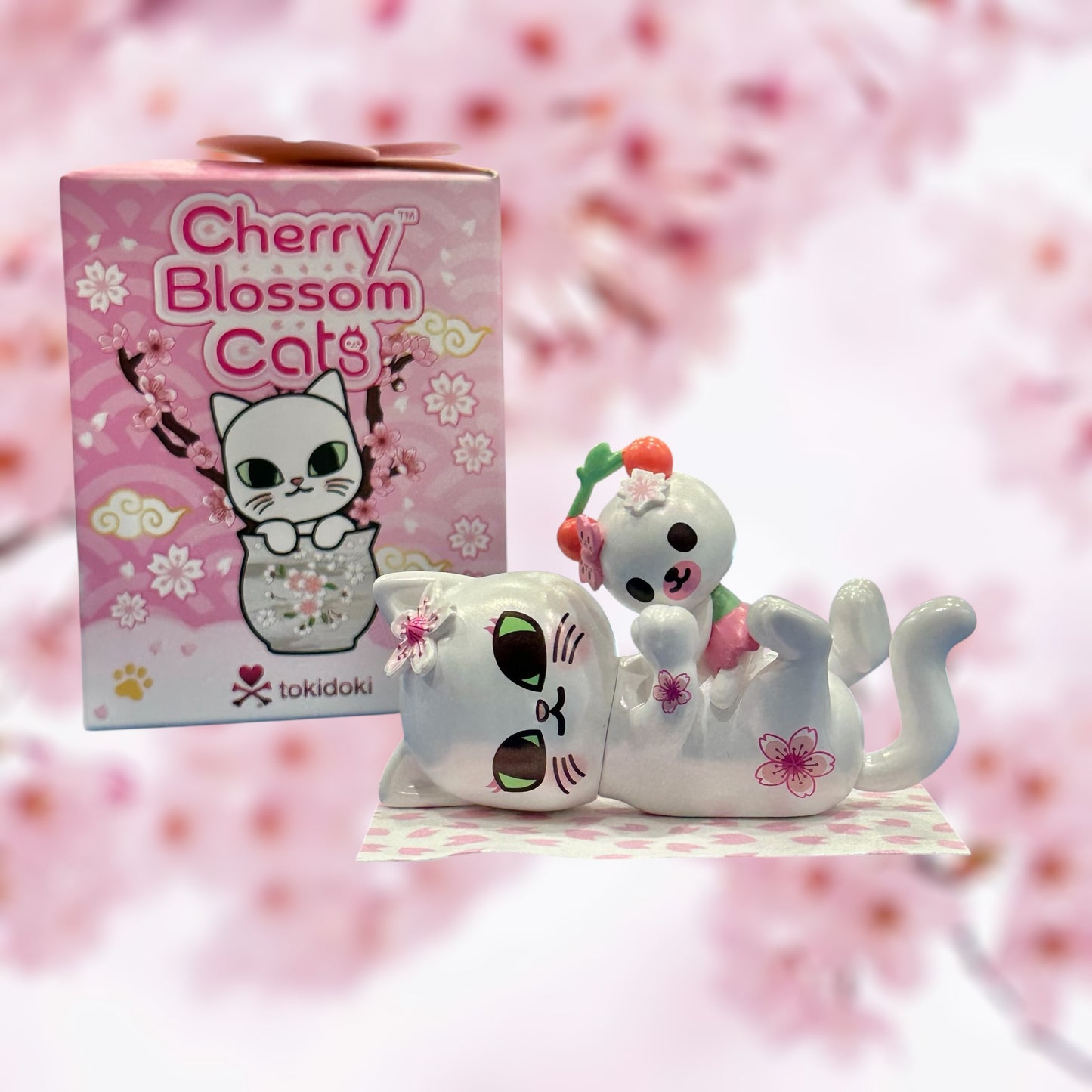 tokidoki "Cherry Blossom" Cats