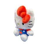 Hello Kitty "Blue Overalls Classic" Mascot Plush