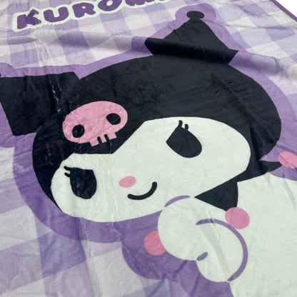 Kuromi "Gingham Interior" Blanket