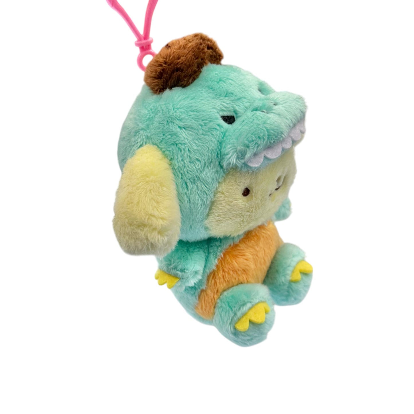 Pompompurin "Dinosaur" Mascot Clip On