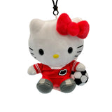 Hello Kitty "Soccer Club Activities" Mascot Clip On