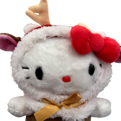 Hello Kitty "Santa Claus Costume Reindeer" Bean Doll