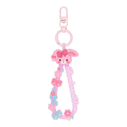 Bonbonribbon Keyring w/ Rubber Strap