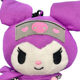 Kuromi "Ninja" Mascot Clip On Plush