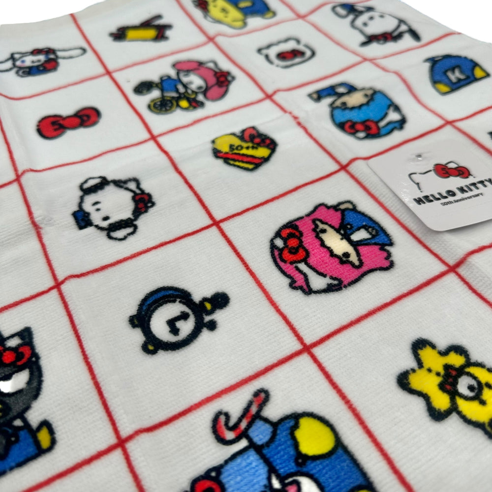 Sanrio Characters "Everyone" Wash Towel