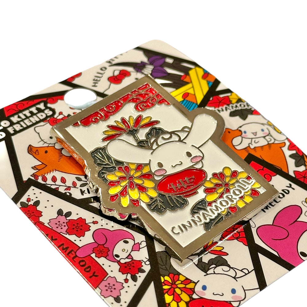 Cinnamoroll "Hanafuda" Pin Badge