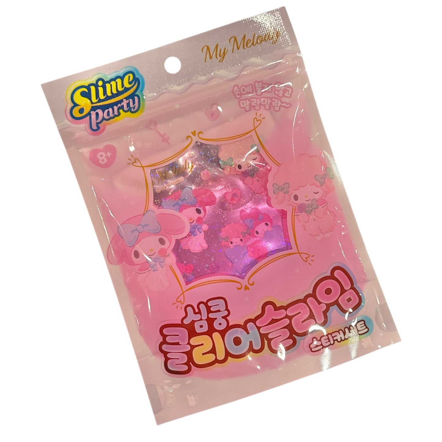 My Melody Clear Slime & Sticker Set
