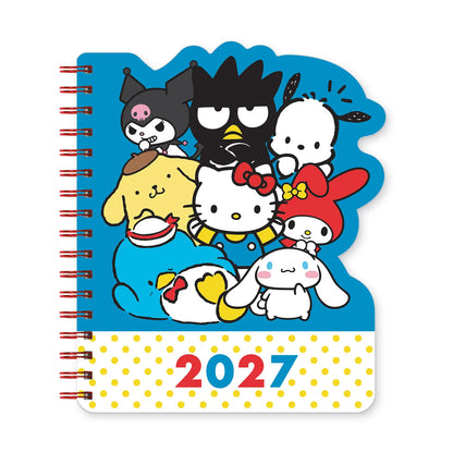 Hello Kitty & Friends 2027 Retro Die-Cut Weekly Planner