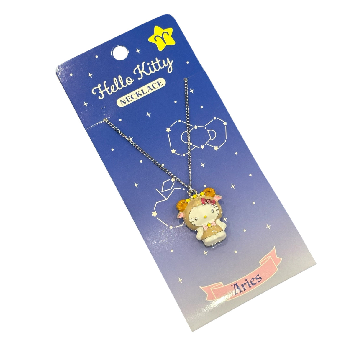 Hello Kitty "Aries" Zodiac Necklace
