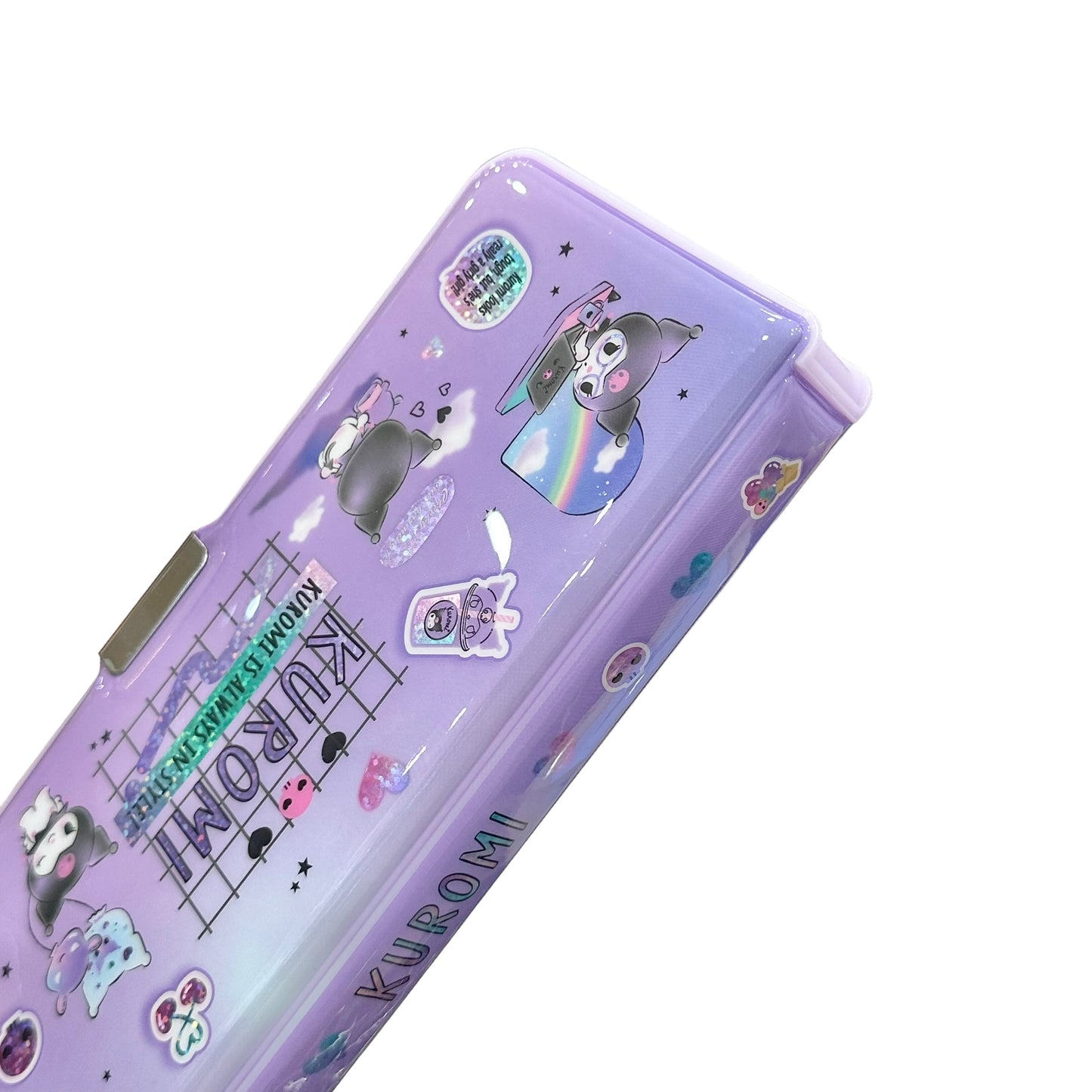 Kuromi Double Compartment Pencil Case