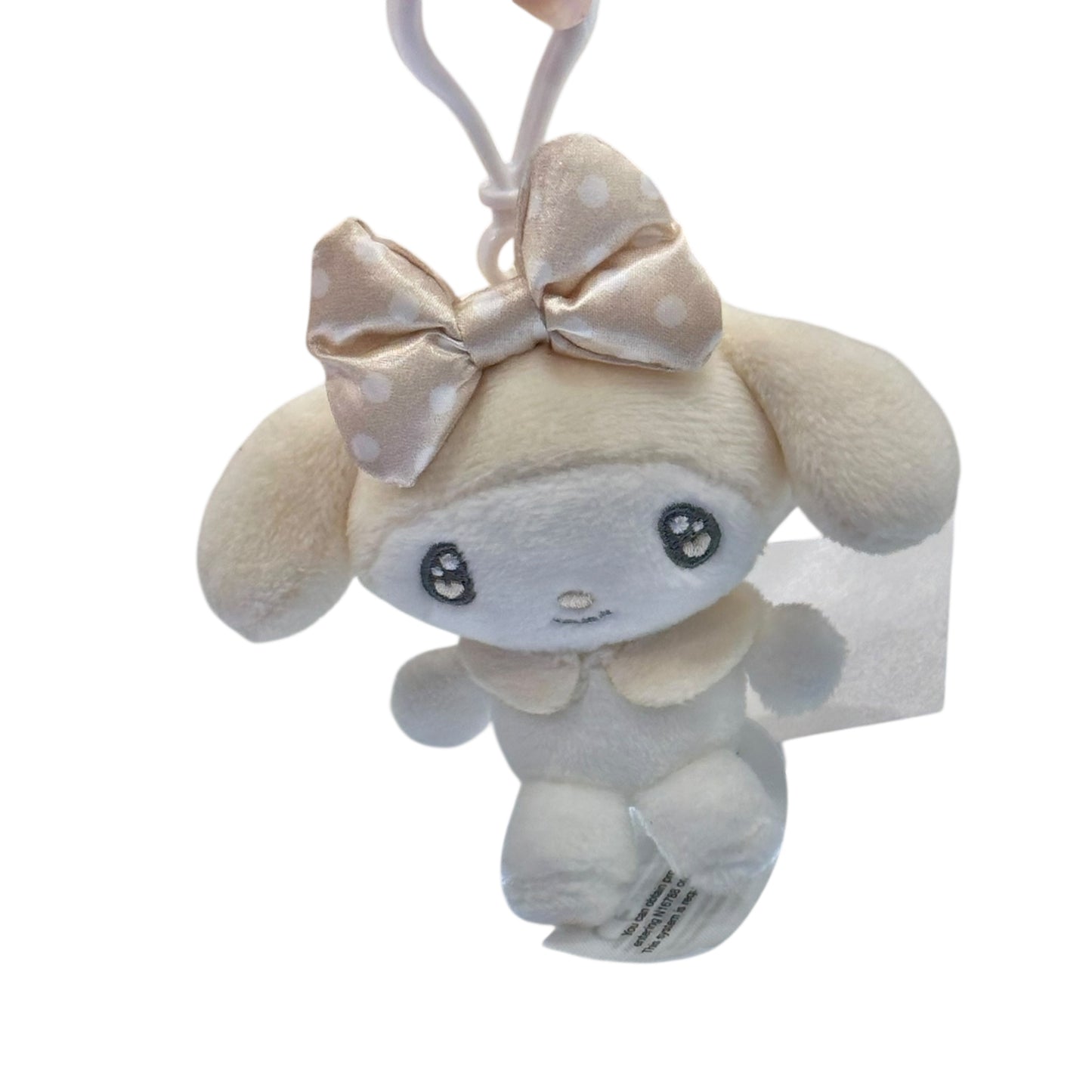 My Melody "White" Favorite Color Mascot Clip On
