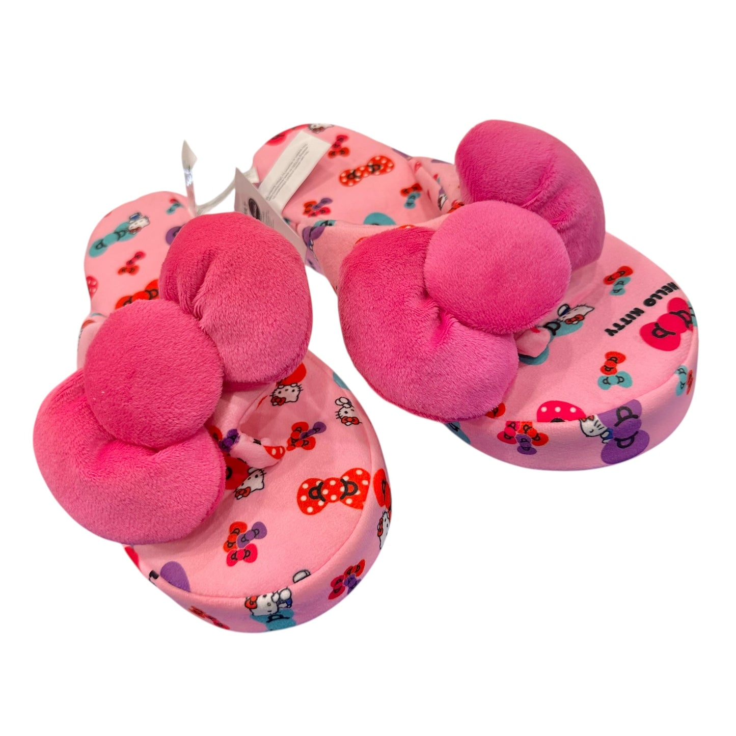 Hello Kitty "Ribbon Pattern" Bath Slippers