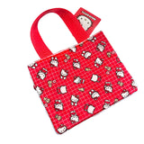 Hello Kitty "Red" Fluffy Face Bag