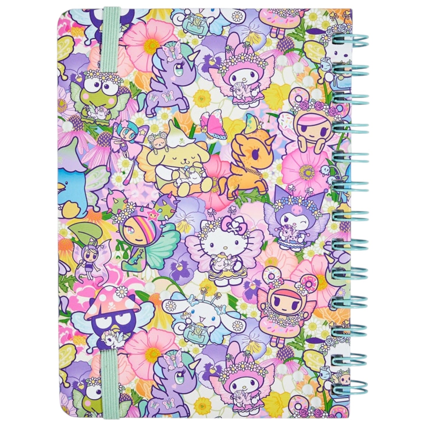 tokidoki x Hello Kitty & Friends "Butterfly Garden" Spiral Notebook