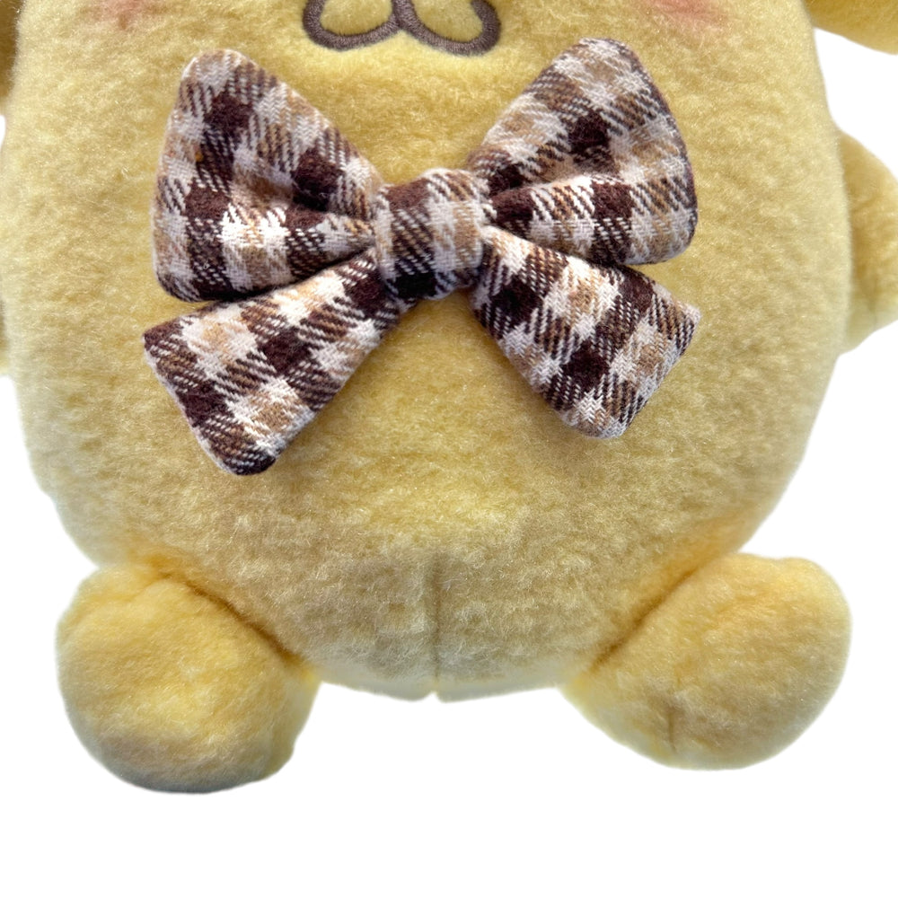 Pompompurin "Mocha Check" 11in Plush