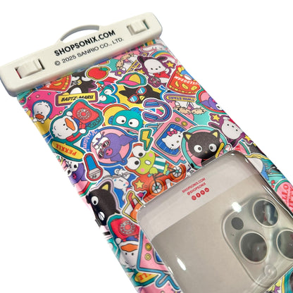 Sonix x Hello Kitty & Friends "Stickers" Waterproof Phone Pouch