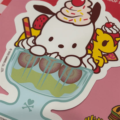 tokidoki x Hello Kitty & Friends "Fast Food Pochacco" Large Stickers