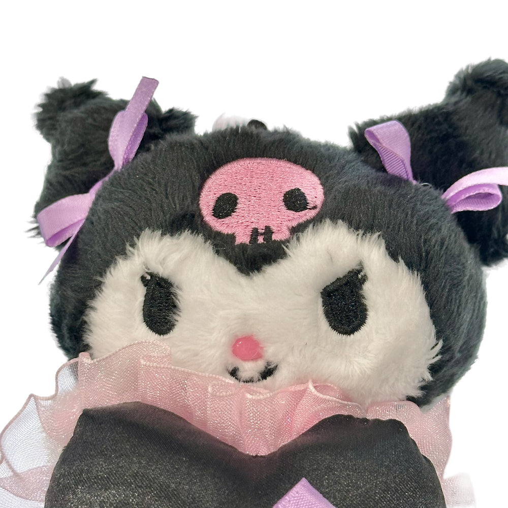 Kuromi "Lovely Girl" Mascot Clip On Plush