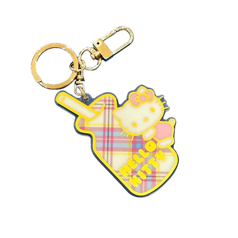 Hello Kitty "Tartan" Secret Keychain