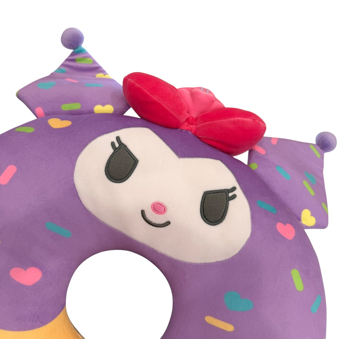 Kuromi "Colorful Cute Sweets" Big Donut Plush