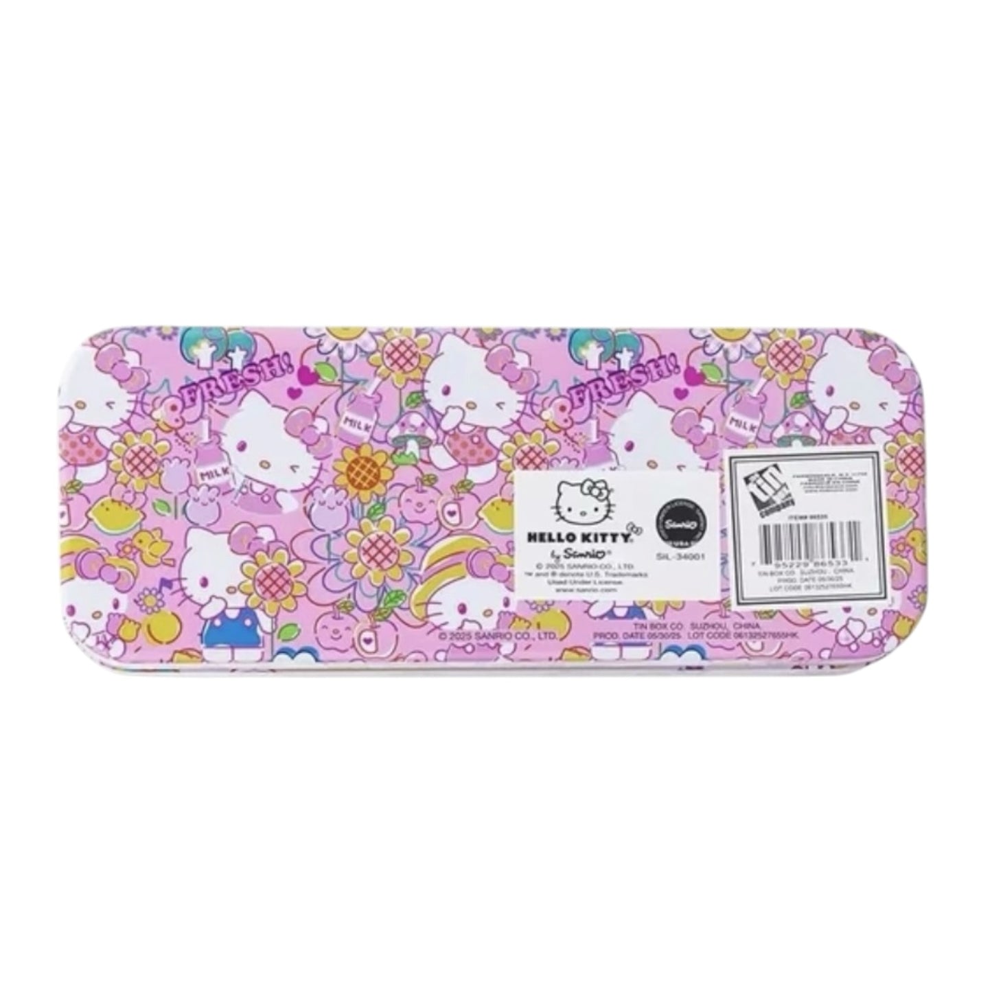 Hello Kitty " Fresh" Tin Pencil Case