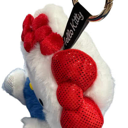 Hello Kitty "Red Ribbon" Plushie Pops Mascot w/ Carabiner