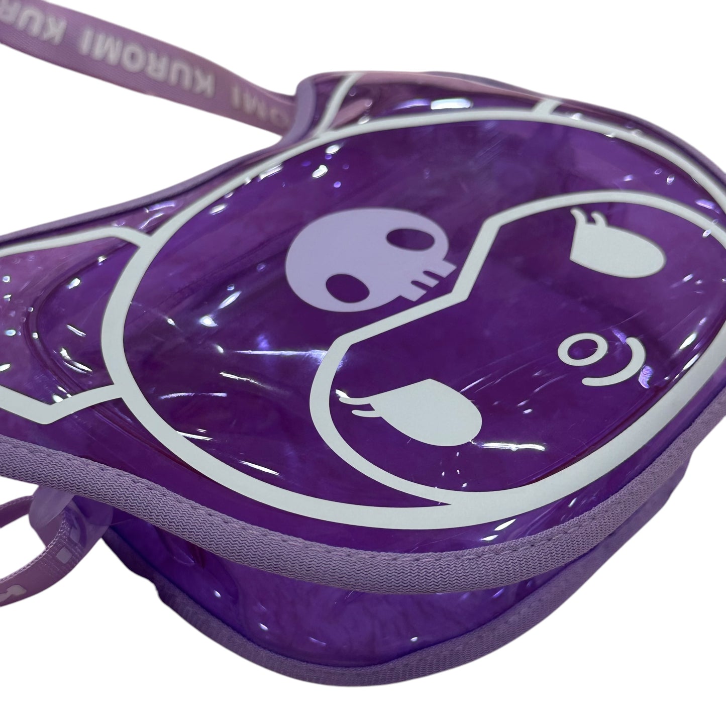 Kuromi Transparent Jelly Crossbody Bag