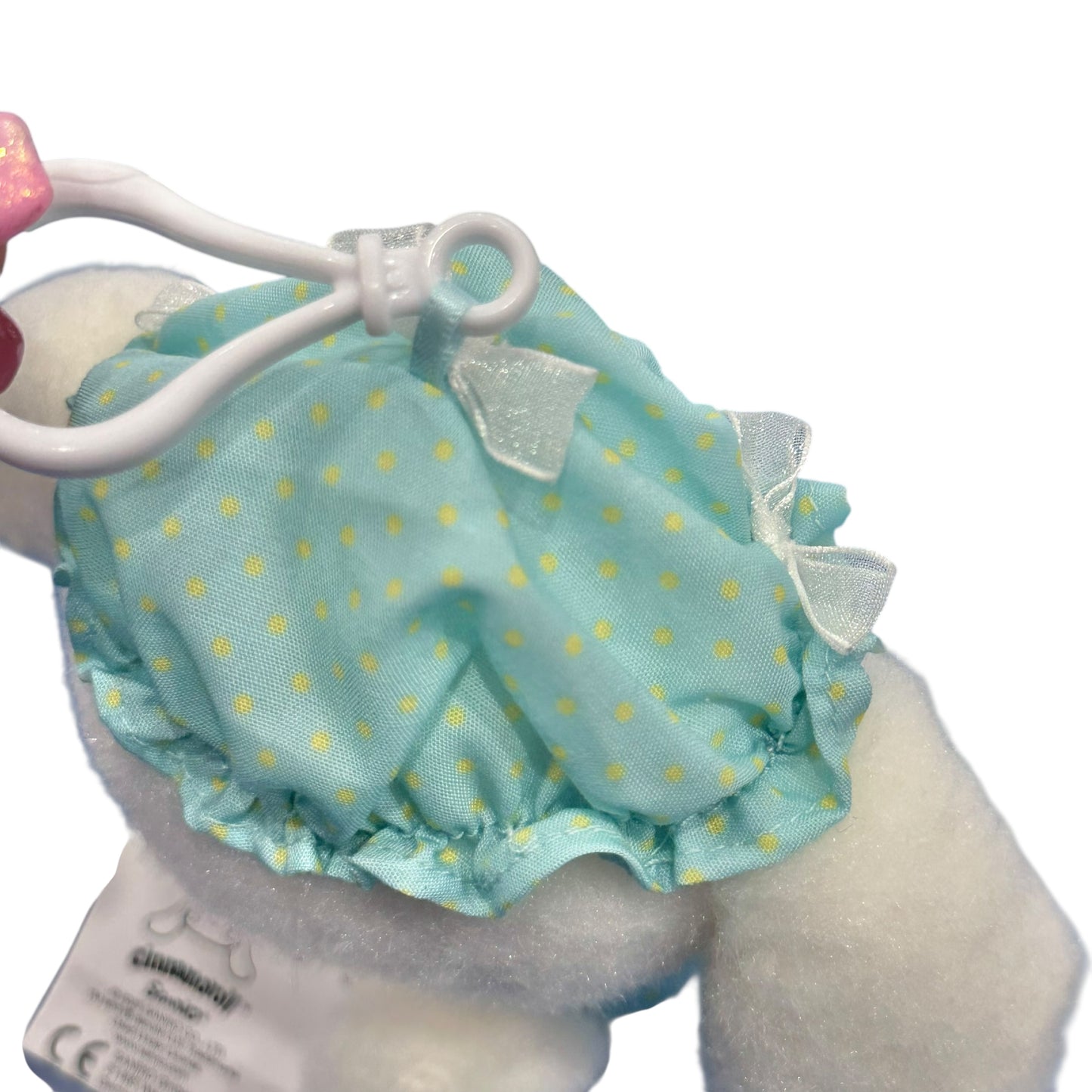 Cinnamoroll "Nightcap w/ Ribbon" Mascot Clip On