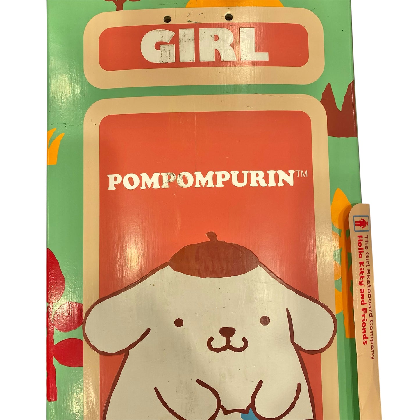 Girl x Hello Kitty & Friends Gass/Pompompurin Skate Deck [SEE DESCRIPTION]